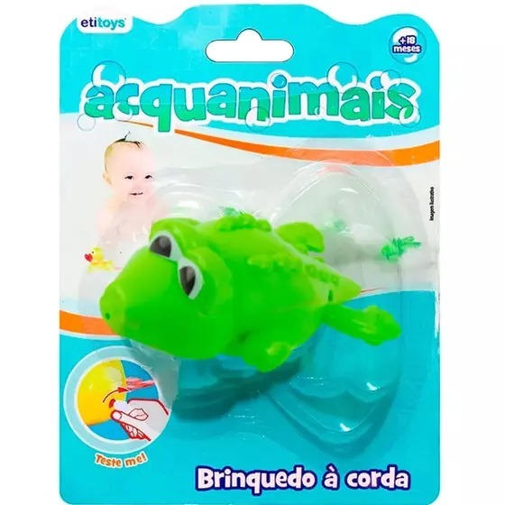 BRINQUEDO BANHO JACARE